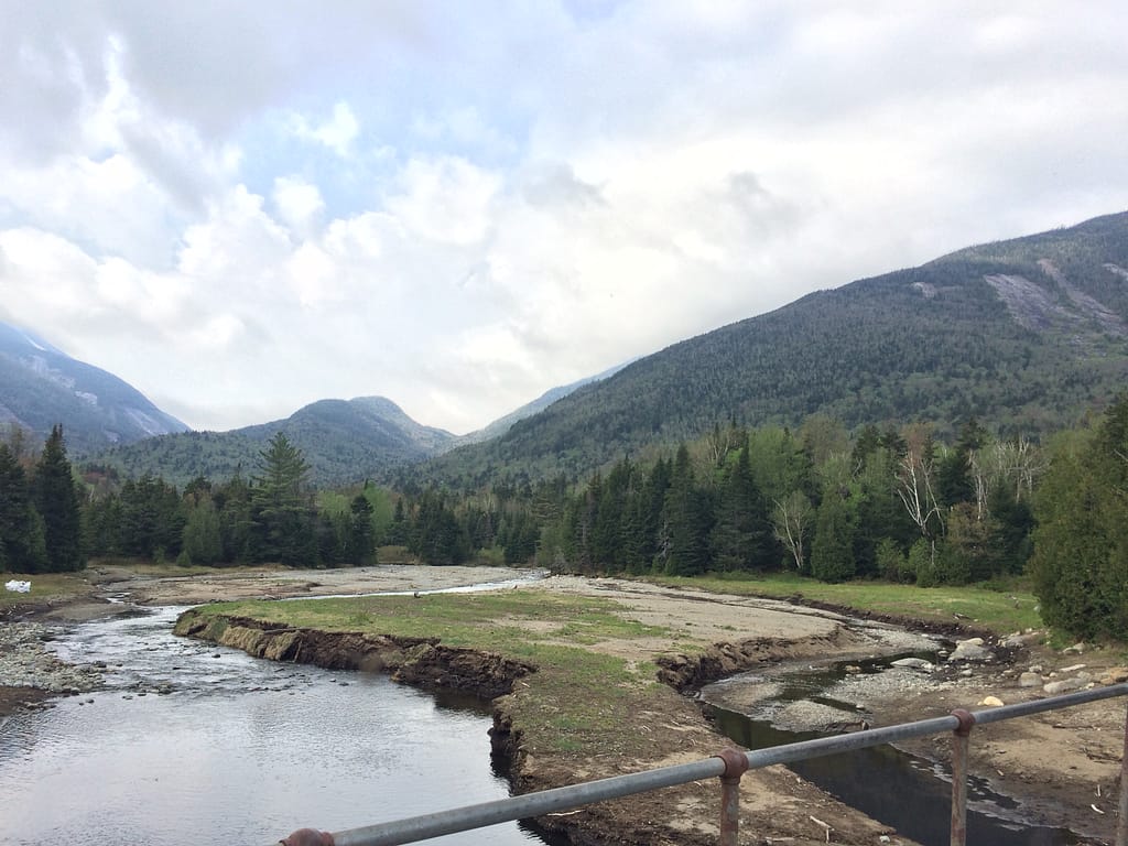 A view of the Adirondack Park's High Peaks Region as seen from Marcy Dam